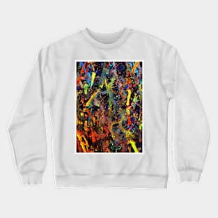 Firebrands at the Stone-work ABSTRACT ART. Crewneck Sweatshirt